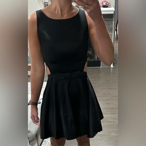 Guess by Marciano Black Cut Out Dress